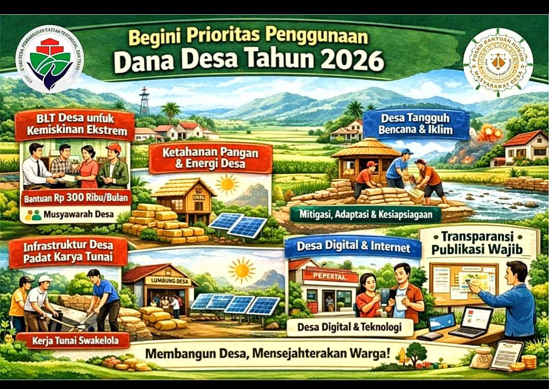 Prioritas Penggunaan Dana Desa Tahun 2026
